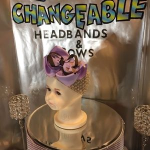 Infants and girls interchangeable headbands & bows